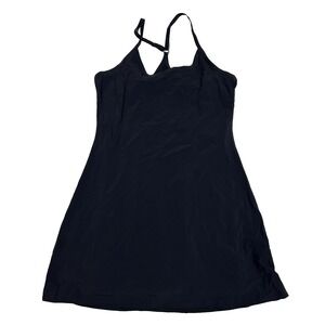 Outdoor Voices Tennis Dress Women's Size Large Black Golf Preppy Skort Athletic